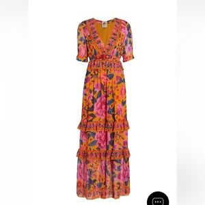 NWT Farm Rio Floral Dream Maxi